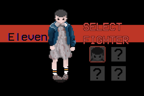 lordwanjavi: Stranger Things - Pixel Art Ichigothe_oluk(Manolo Saviantoni) Laura Garcia Bannon Rudis