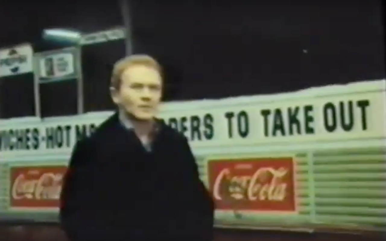 oldshowbiz:  Bella’s Luncheonette and Red Buttons, featured in the grimy 1971 Ernie