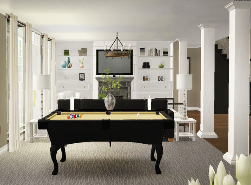 The Gregory House: Living Room