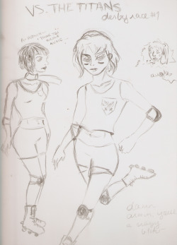 Chainsawmascara:  Did Donnie Say Queer Punk Au Armin With Roller Blades Because I