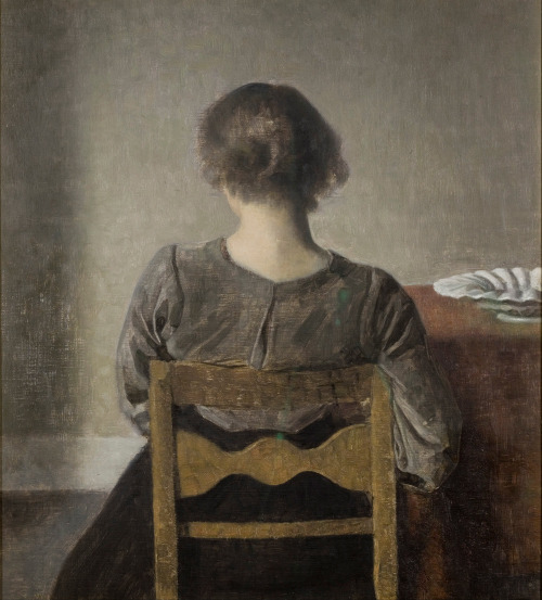 Rest,Vilhelm Hammershøi, 1905