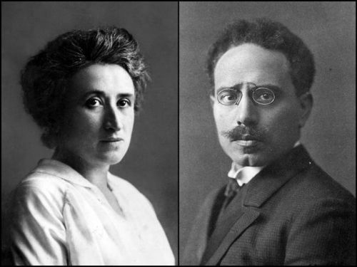 workingclasshistory: On this day, 15 January 1919, revolutionary socialists Rosa Luxemburg and Karl 