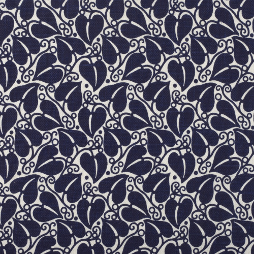 Wiener Werkstätte, Bed Rest. Kate Williams for Neue Galerie.  Pattern by Heinz Weingarten: Blue Leaf