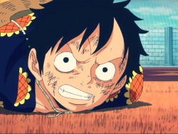 zero-graphix:  Luffy.  Fighting with his hands tied is pretty badass  One Piece, Episode 700