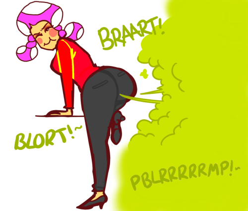 Toadette Farting Pants Pooping Poots