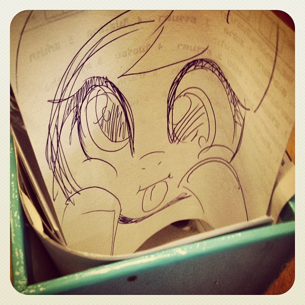 หยอดไว้แล้วจากไป #derpy #pony #mlp #mylitlepony