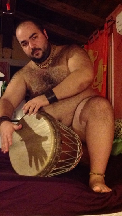 firefaeshollow:  This is a handmade Djembe that was crafted specially for me in Africa. It is special to me because i usued to play it a lot cause of lessons and parades.  Because recent bullshit i have to point out that the act of taking a picture with