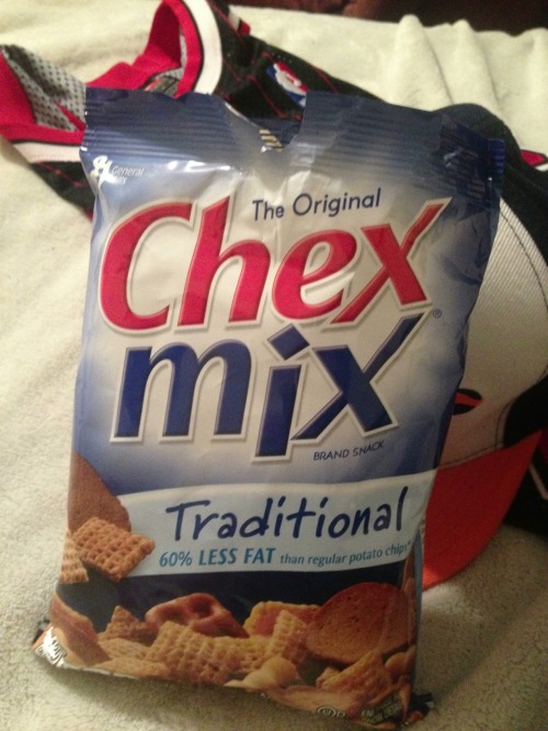 I love Chex mix