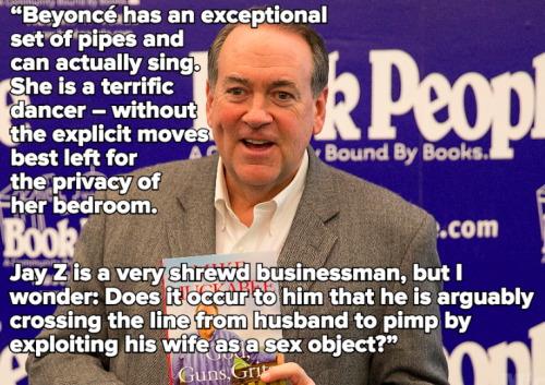micdotcom:5 quotes show why Mike Huckabee is 2016’s most dangerous candidate Huckabee is officially 
