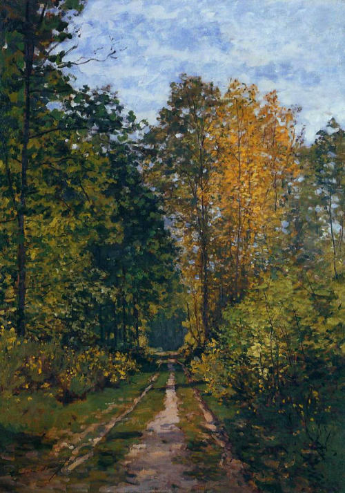 claudemonet-art: Wooded Path, 1865 Claude porn pictures