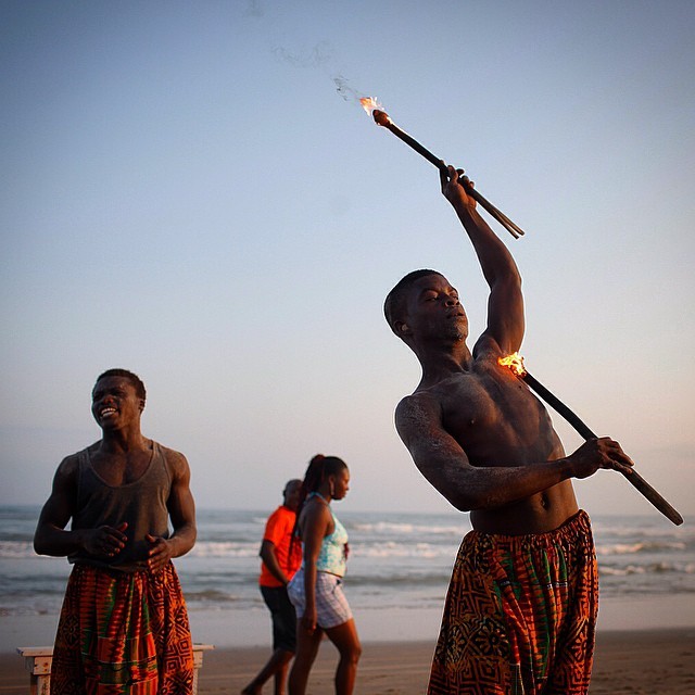 okokoroko:  &ldquo;Fire No Get Enemy&rdquo;. I. Photo: Francis Kokoroko 2014 