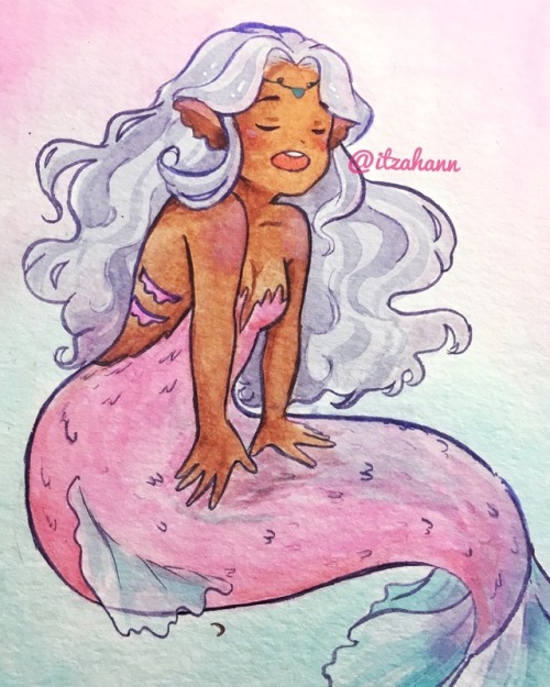 itzahann: ​Mermay Day 6: Song  Being part of the royal family, Allura has the ability to enchan