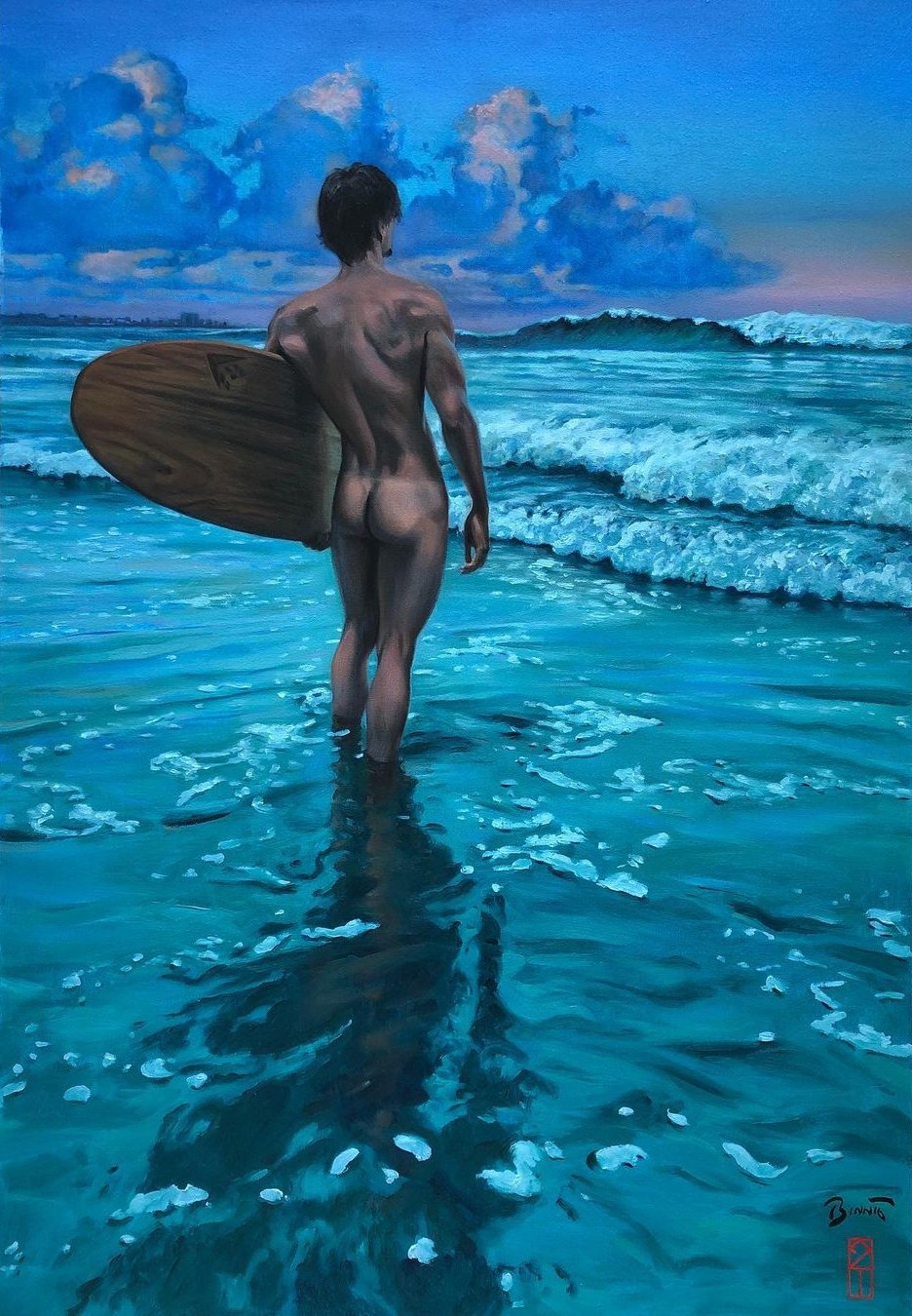 repubblicabanana:Paul BinnieDawn Surfer, 2021