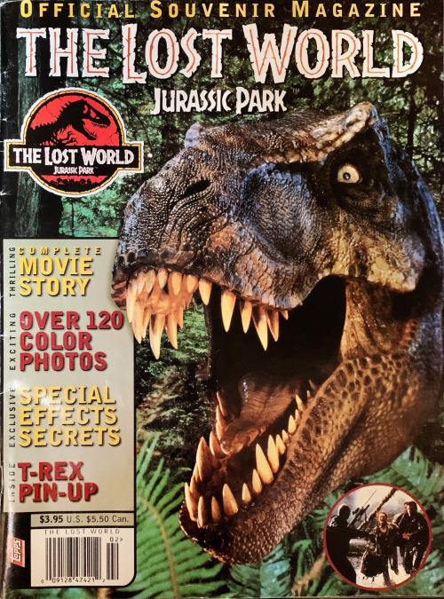 jpnostalgia:The Lost World : Jurassic Park Official Souvenir Magazinejpnostalgia.tumblr.com/