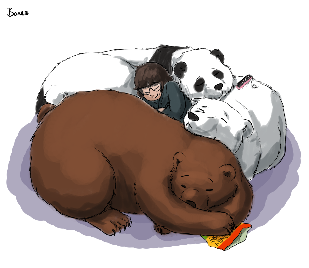 doodlebonez:  I loved the newest episode of We Bare Bears! QvQ Chloe is adorable