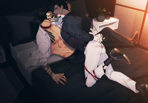 allboutheyaoi:  Illustrations by Brothers Without A Tomorrow