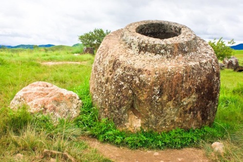 starling-song: theoldstone: The Plain of Jars is an ancient megalithic archaeological site in Laos c