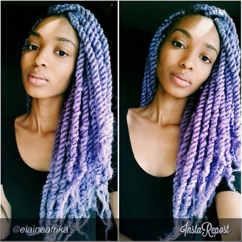 XXX imninm:Black girls with purple/lavender hair photo