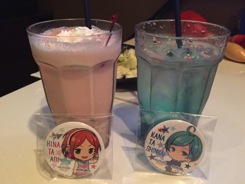 Second KaraTetsu Ensuta collabo drinks are out, this time with 10 drinks for the units Ryuseitai, Ak