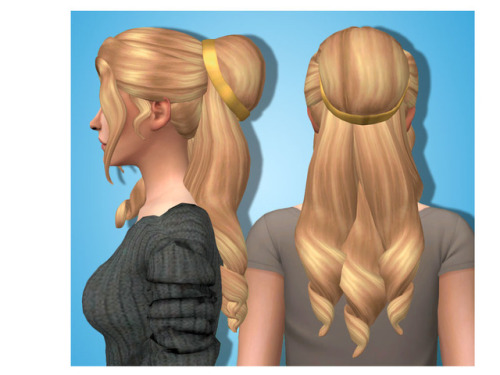 Belle; Download -&gt;『SimFileShare!』Category: HairAge: Teen- ElderGender: Fe