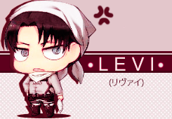 keiko-chan:  Eren and Levi appreciation post. Happy birthday (ﾉ◕ω◕)ﾉ Clau!!~ ♥