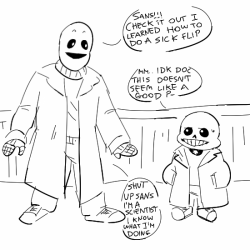 pasta-spaghetti:  “What if gaster fell