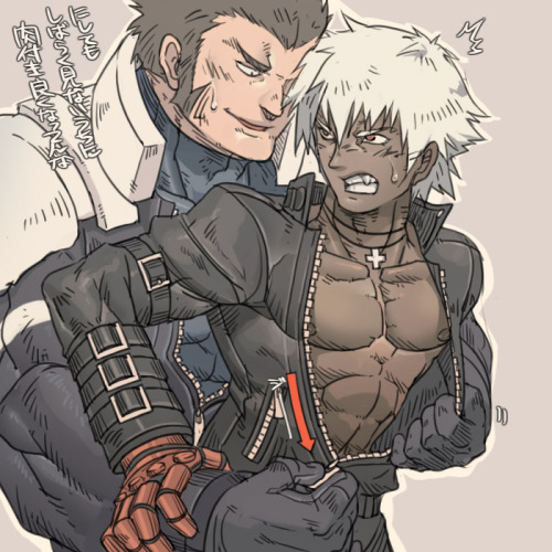 baraparadisevip:  Characters: Maxima x K. Game: King of figthers. 