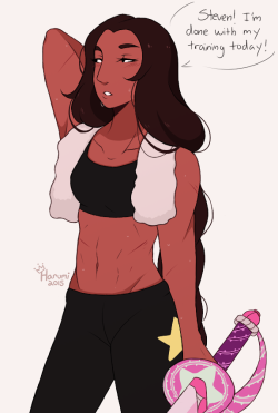 princessharumi:    They both find out that the best part of training is the after training healing session ~   +Connie’s POV 