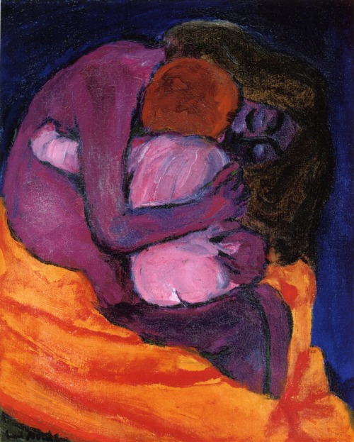 criwes:  Mother and Child (1905) by Gustav KlimtMadonna (1895) by Edvard MunchDead Mother I (1910) by Egon SchieleMother and Child (1913) by Emil Nolde 