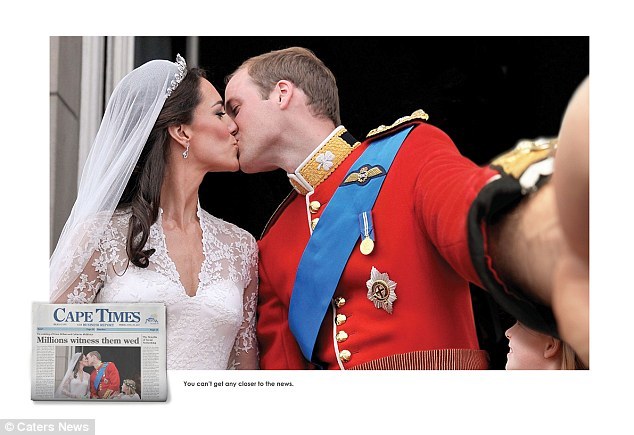 heyfunniest:  Iconic images re-imagined for fascinating South African ad campaign.