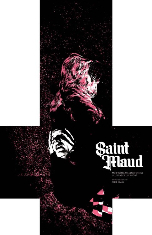 My “Saint Maud” film poster.Now available in my shop:www.etsy.com/shop/Mike