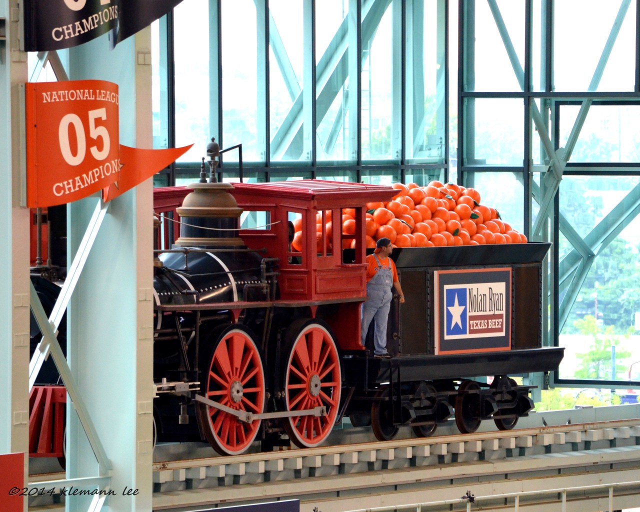 klemannlee:  Minute Maid Park - Houston - Pretty sure the only major league park
