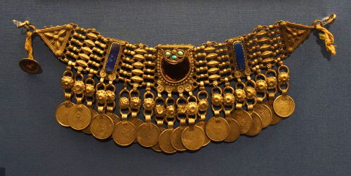 Choker necklace, mid to late 20th century, Afghanistan