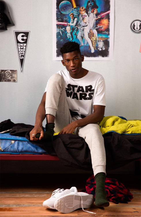 shadesofblackness: Harry Uzoka for Pull &amp; Bear’s Star Wars collection 