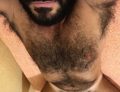 adammitchlove: Who wanna taste this hairy man? 