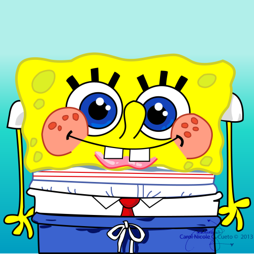 Vectoring - Spongebob! :D