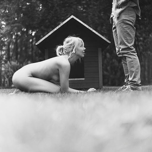 slavehub:  Life is always better with an obedient fuck slave kneeling at your feet.