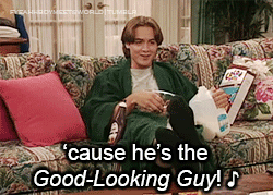 fyeahhboymeetsworld:  TOP TEN ERIC MATTHEWS MOMENTS:Number 8.    4x02: Hair Today,
