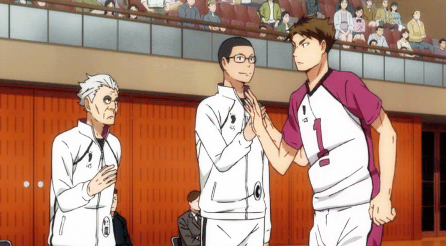 kagejamas:   💪    💪   💪   ushiwaka is so strong, he has three arms 💪