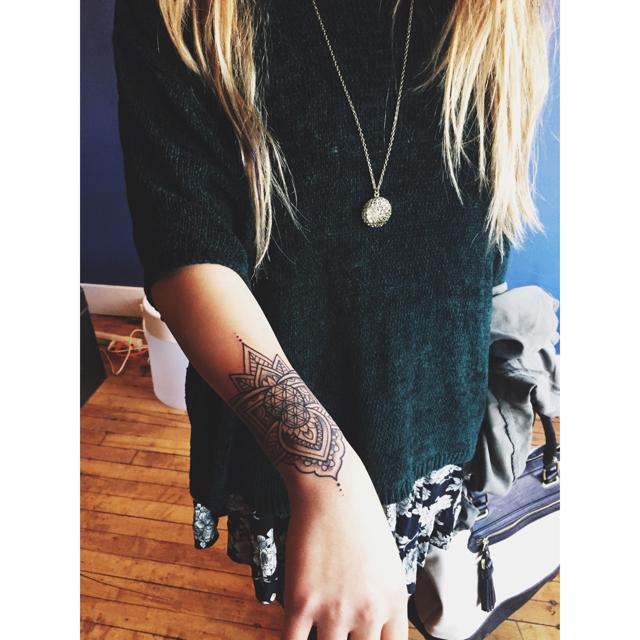 inkked-up:  Pretty excited about my first tattoo ☺️