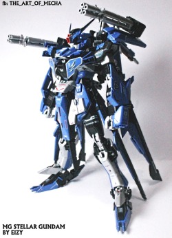Gunjap:  Mg Unit 02 Stellar Gundam: Kit-Bash/Transformable By Eizy. Photo Review,