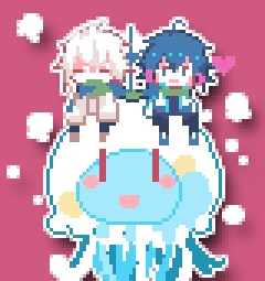 sylveonchanxx:  200ファン感謝。DMMD落書き。 by Drac.※ Permission to upload