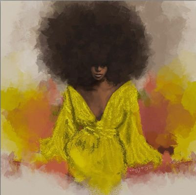 fyblackwomenart:    ArtsByAdaa  