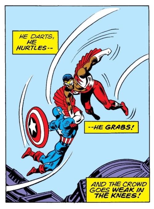 starspangledshitpost:Captain America No. 184, 1975