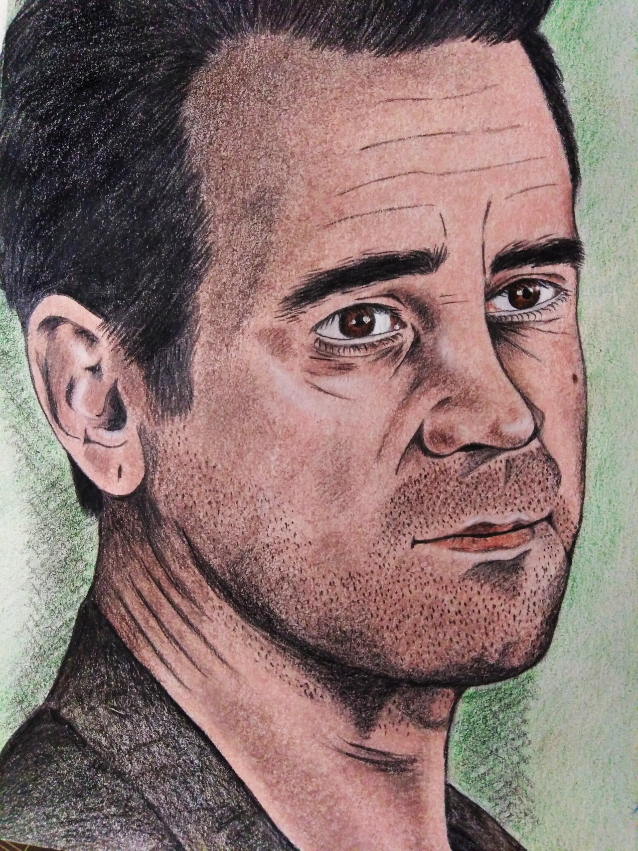 Trying to get out of my long creative  here’s Colin Farrell