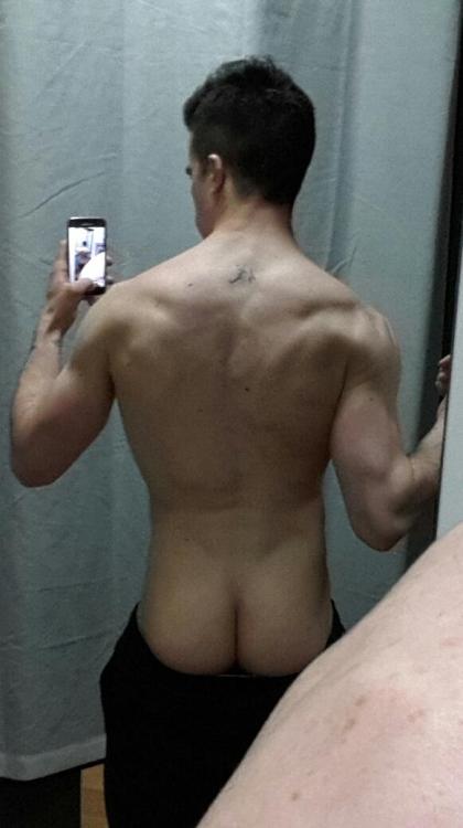 Oh my god, look at HIS butt