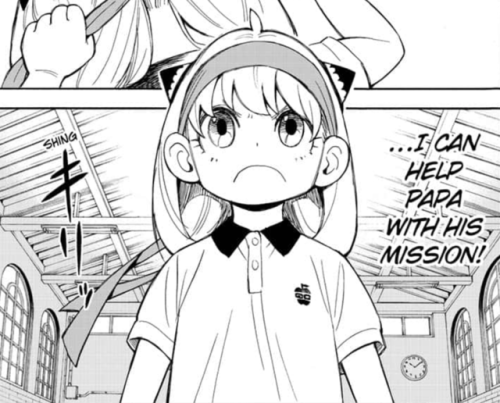 esperchildanya:[Spy x Family Chapter 15]Anya Folger Appreciation PostNote: Our lil esper baby’s on t