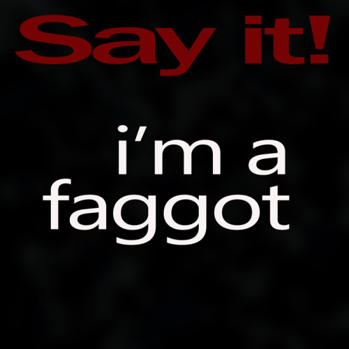 Declare it proudly fags!
