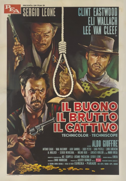 sowhatifiliveinkyushu:BBC2 Moviedrome (1988) The Good, The Bad &amp; The Ugly (1966) by Sergio Leone