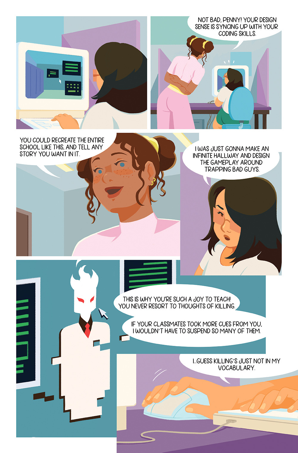 Warm Blood 18 Silver Page 377 Illustrated By Marine Varguy<script async src=